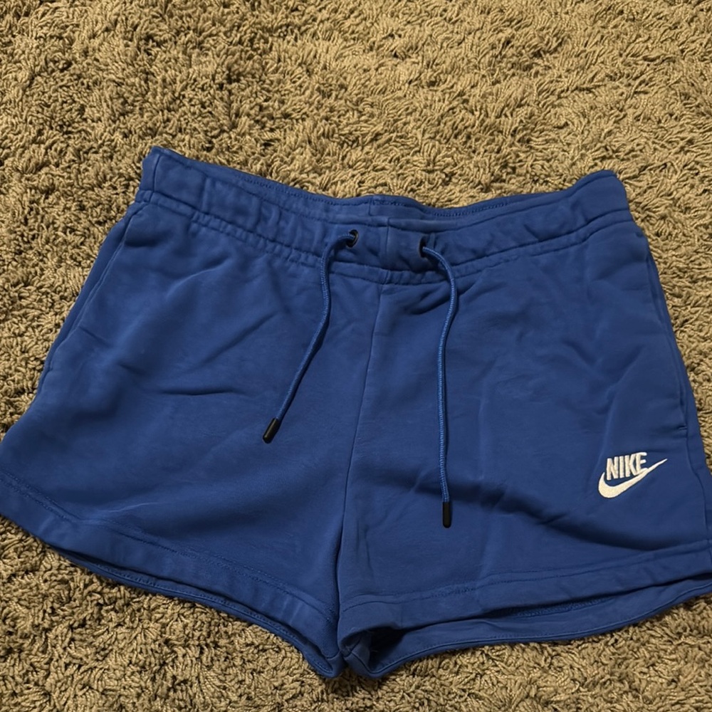 Nike Women's Blue Soft Shorts